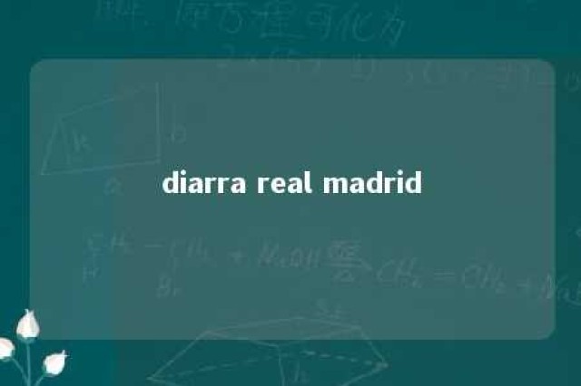 diarra real madrid 