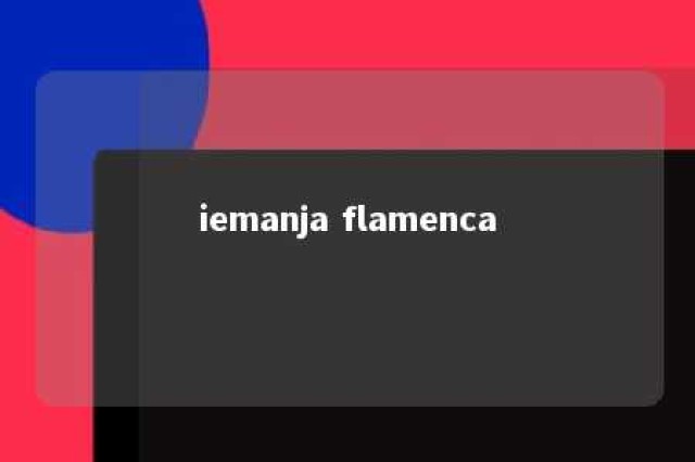 iemanja flamenca 