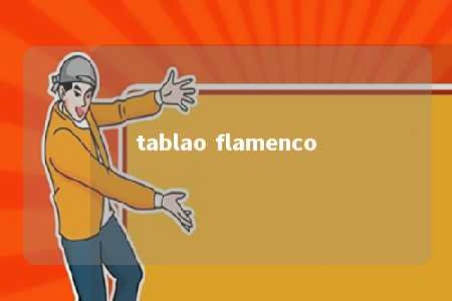 tablao flamenco 