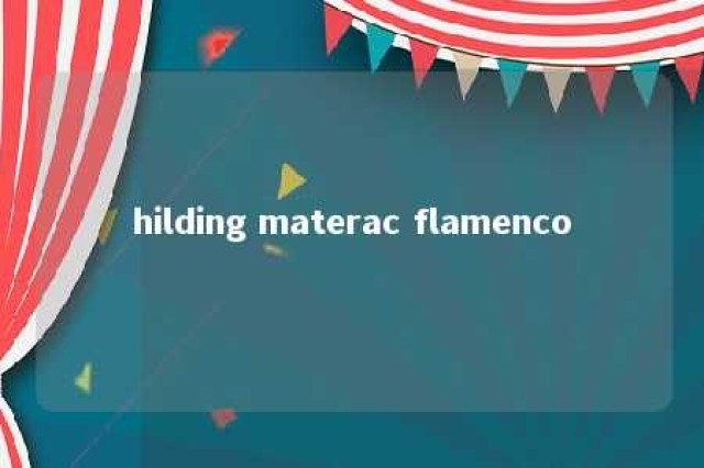 hilding materac flamenco 