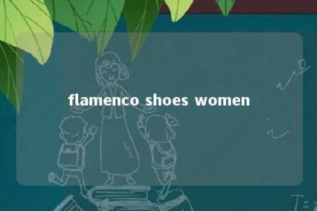 flamenco shoes women 