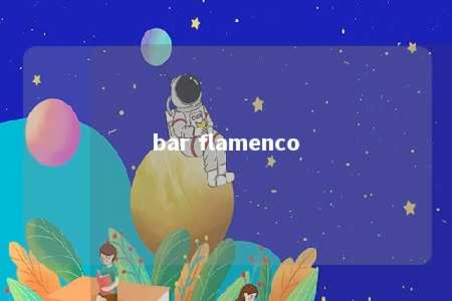 bar flamenco 