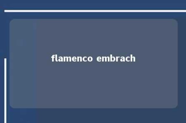 flamenco embrach 