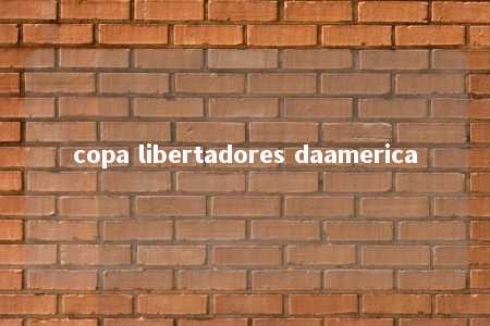 copa libertadores daamerica