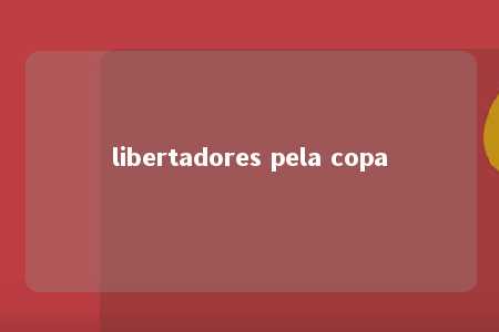 libertadores pela copa