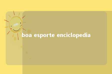 boa esporte enciclopedia