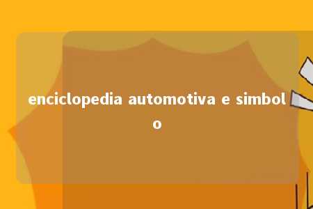 enciclopedia automotiva e simbolo