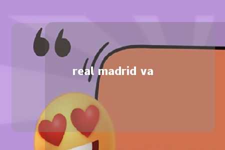 real madrid va