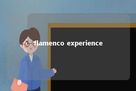 flamenco experience