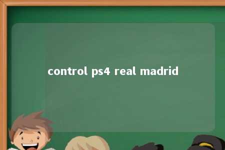 control ps4 real madrid