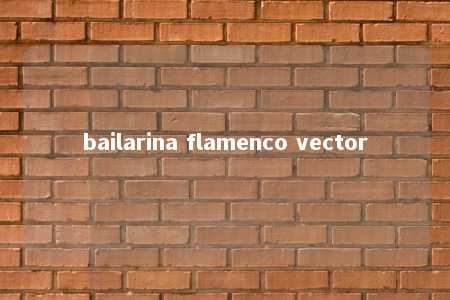 bailarina flamenco vector