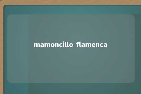 mamoncillo flamenca