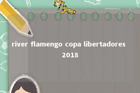 river flamengo copa libertadores 2018