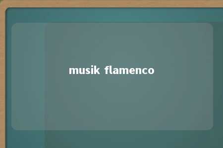 musik flamenco