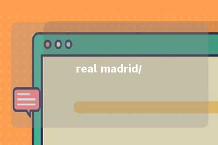 real madrid/