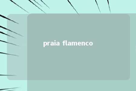 praia flamenco