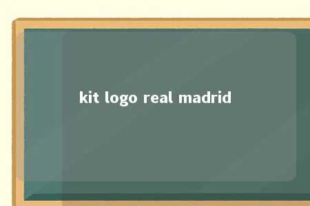 kit logo real madrid