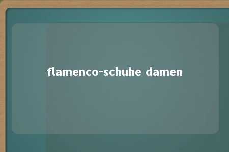 flamenco-schuhe damen